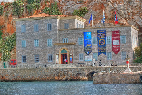 Museum in Hydra Greece